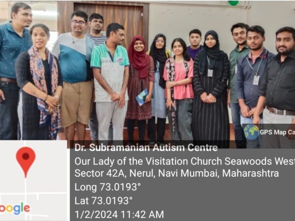 Visit to Autistic centre for mentally challenged children 1