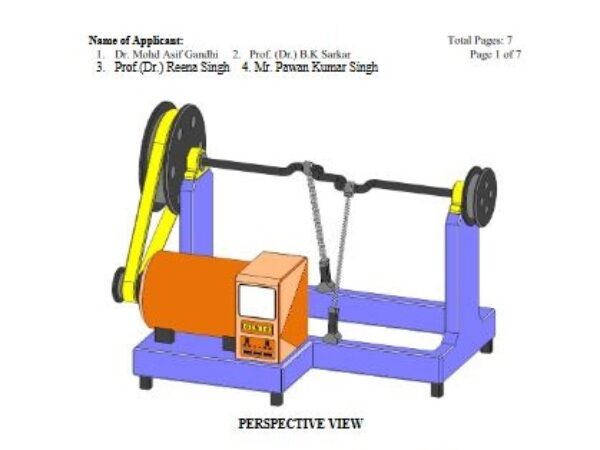 Design Patent-Spring based free energy generating device