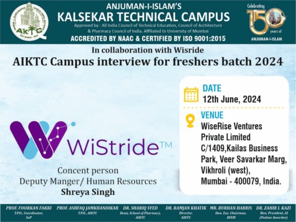 PLACEMENT DRIVE AT WISTRIDE